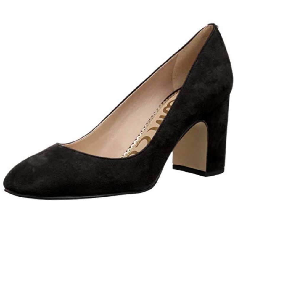 Sam Edelman Black Suede Heels
